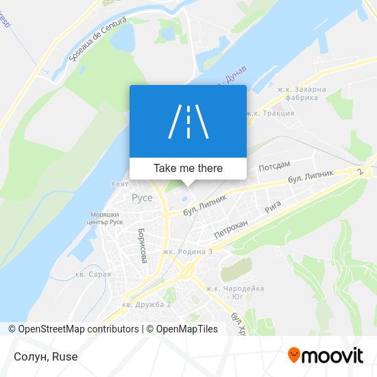 Солун map