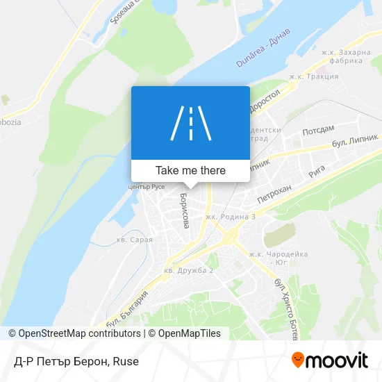 Карта Д-Р Петър Берон