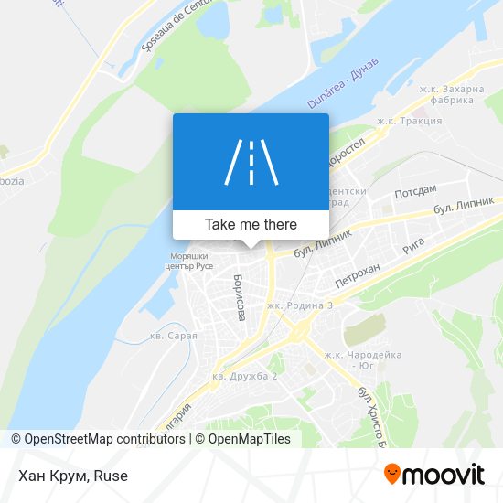 Хан Крум map