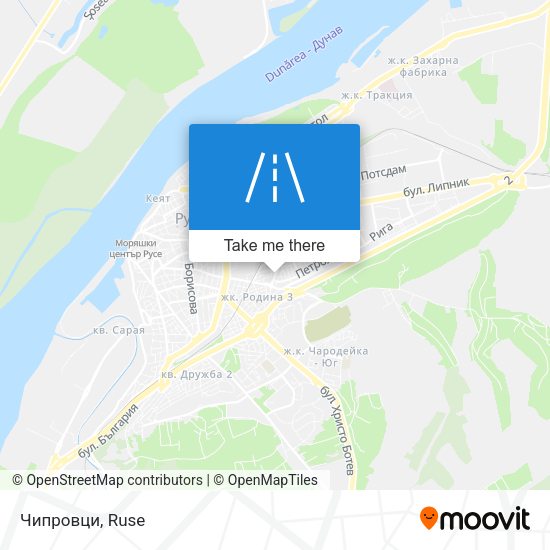 Чипровци map