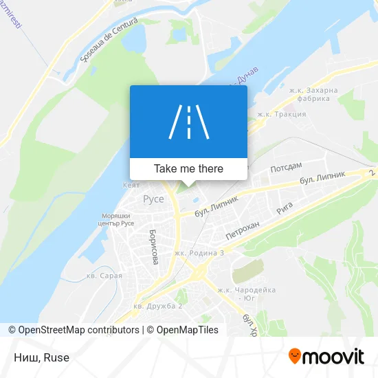 Карта Ниш