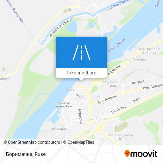 Карта Боримечка