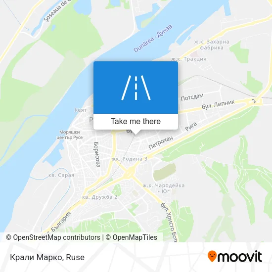 Карта Крали Марко