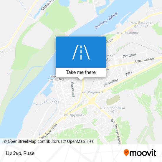 Цибър map