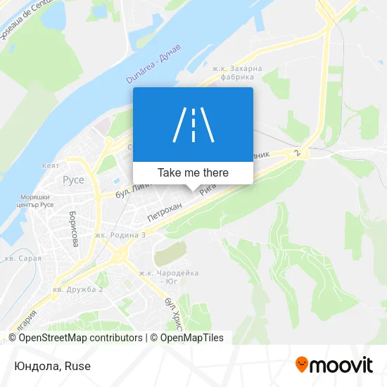 Карта Юндола