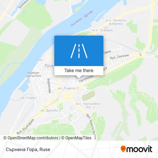 Сърнена Гора map