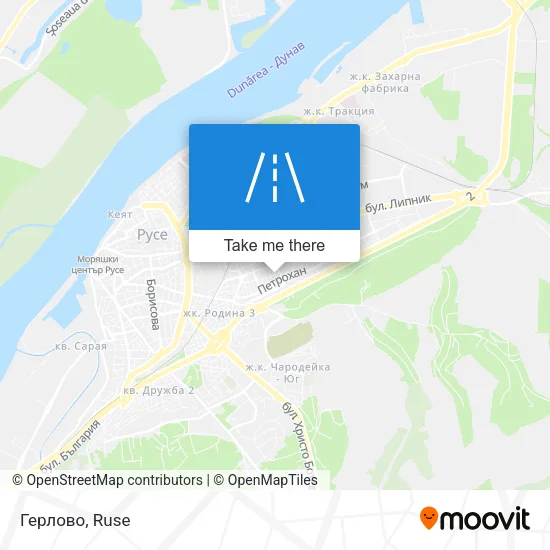 Карта Герлово