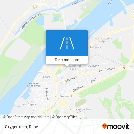 Студентска map