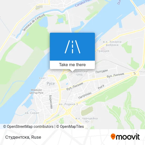 Карта Студентска