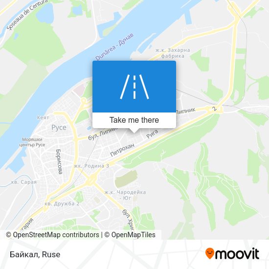 Байкал map