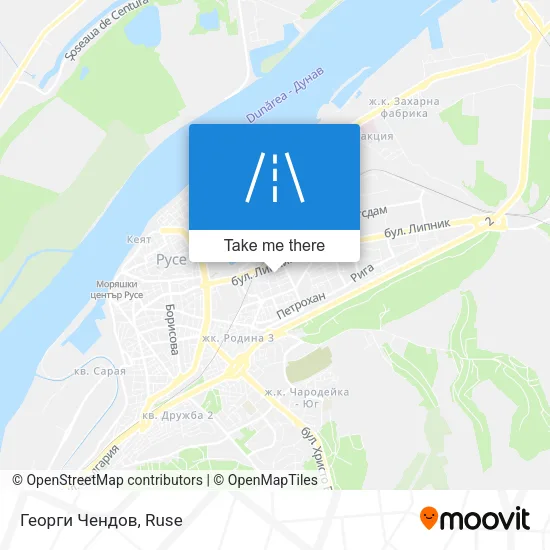 Карта Георги Чендов