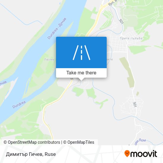 Карта Димитър Гичев
