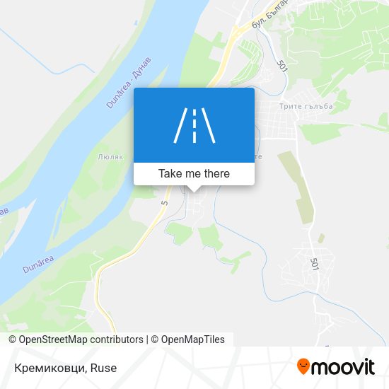 Кремиковци map