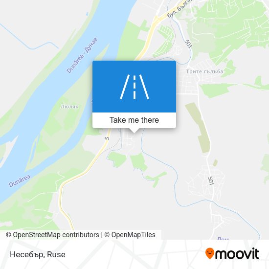 Несебър map