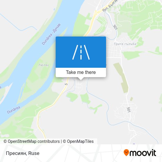 Карта Пресиян