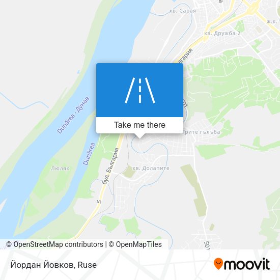 Карта Йордан Йовков