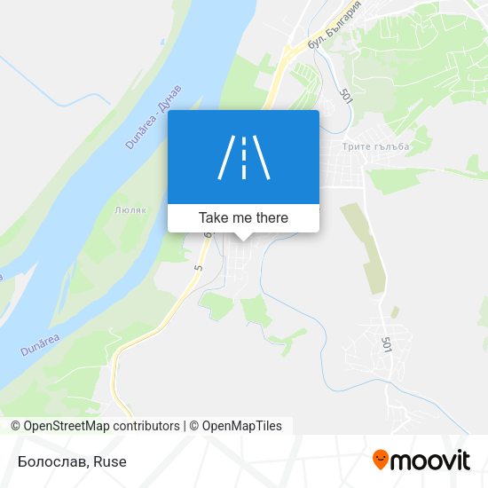 Болослав map