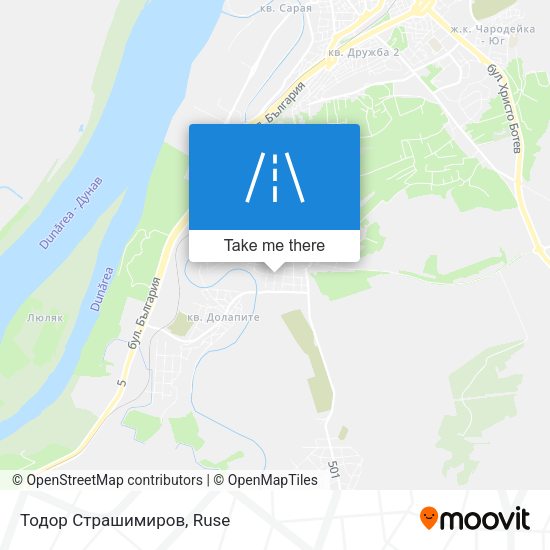 Тодор Страшимиров map