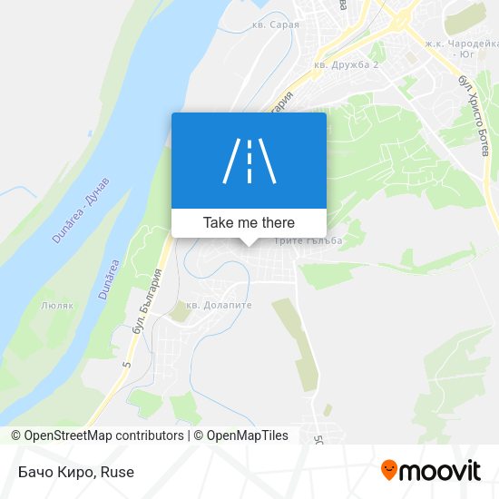 Бачо Киро map