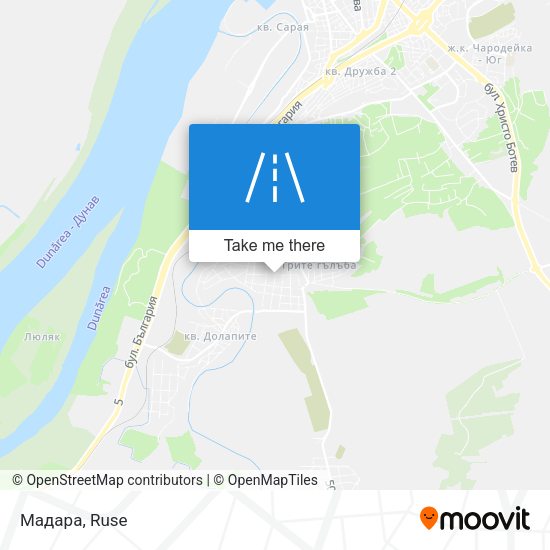 Карта Мадара