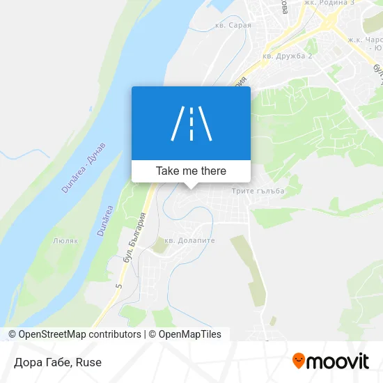 Карта Дора Габе