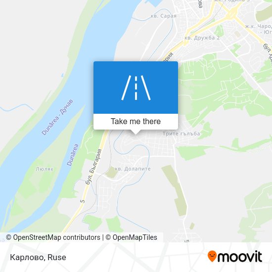 Карлово map