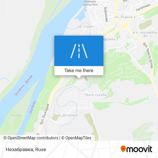 Незабравка map