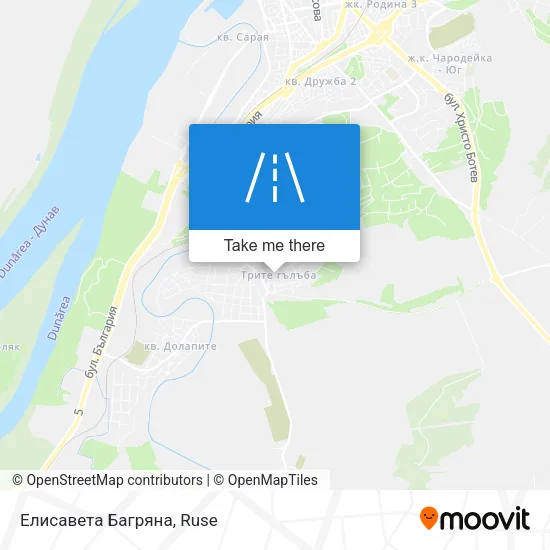 Карта Елисавета Багряна
