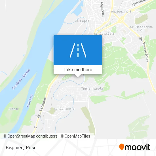 Карта Вършец