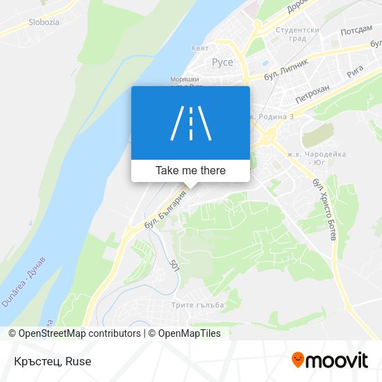 Кръстец map