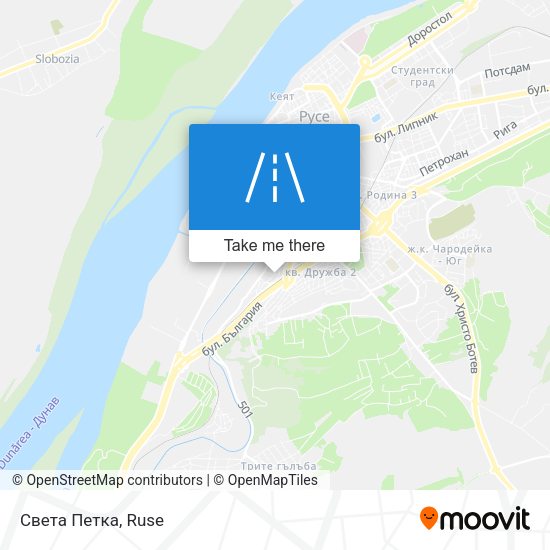 Света Петка map