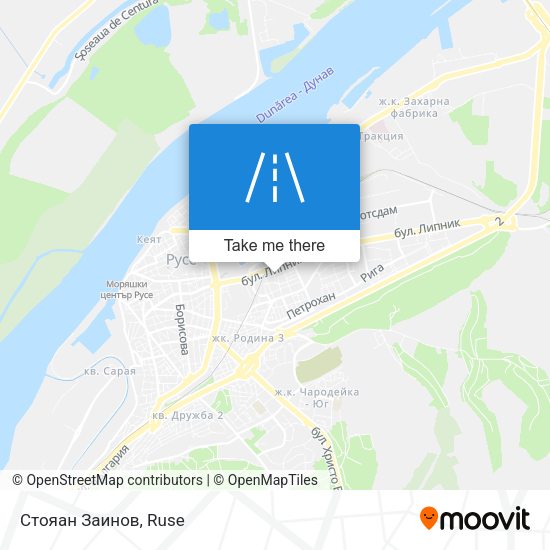 Карта Стояан Заинов