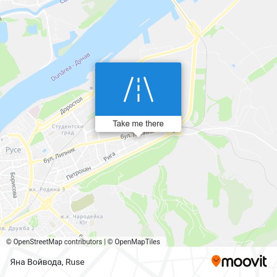 Яна Войвода map