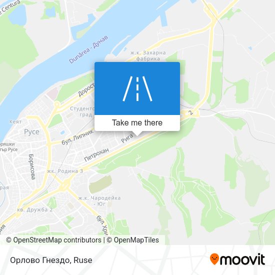 Карта Орлово Гнездо
