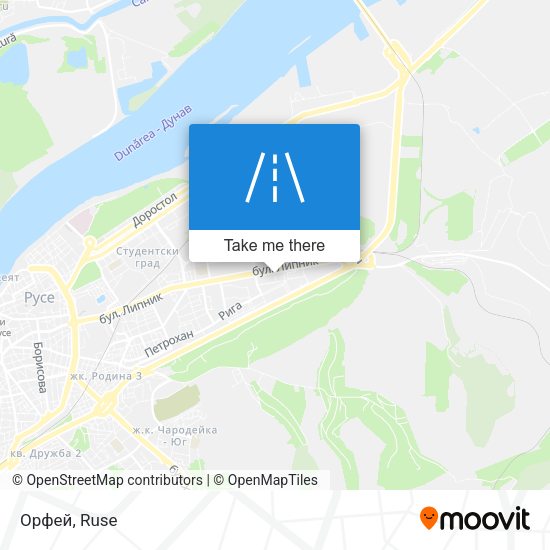 Орфей map