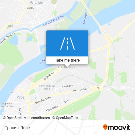 Тракия map