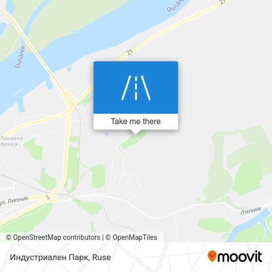 Карта Индустриален Парк
