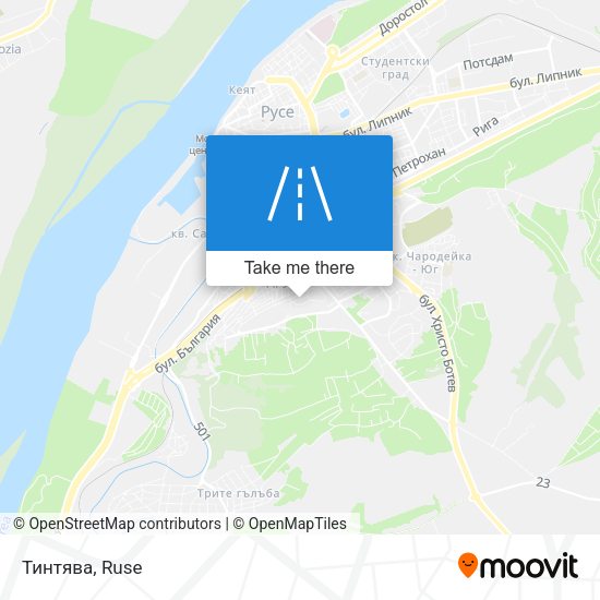 Тинтява map