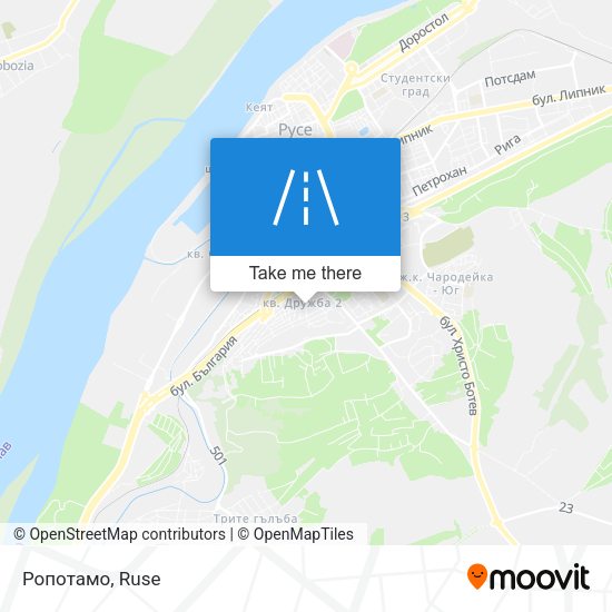 Ропотамо map