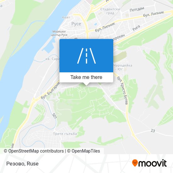 Резово map
