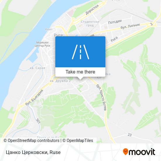 Карта Цанко Церковски