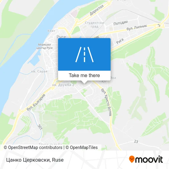 Карта Цанко Церковски