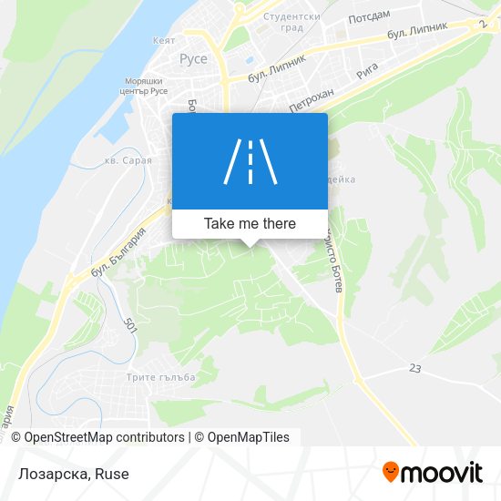 Карта Лозарска