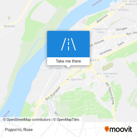 Карта Родосто