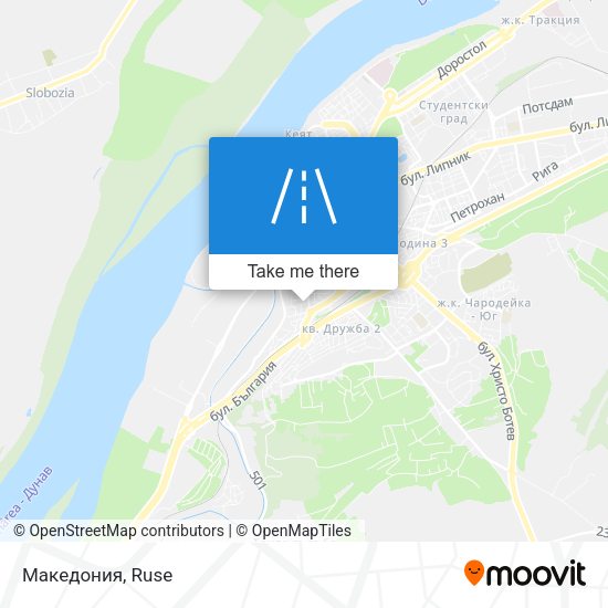 Македония map