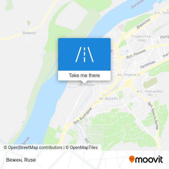 Вежен map