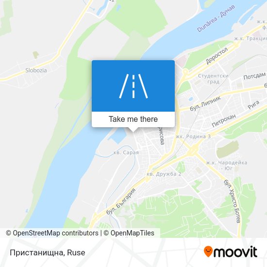 Пристанищна map