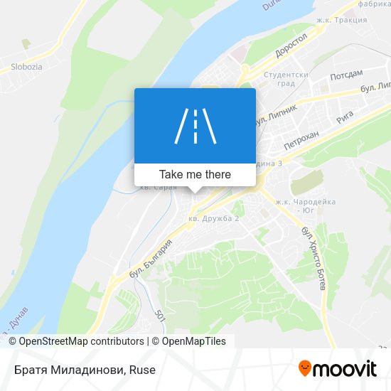 Братя Миладинови map