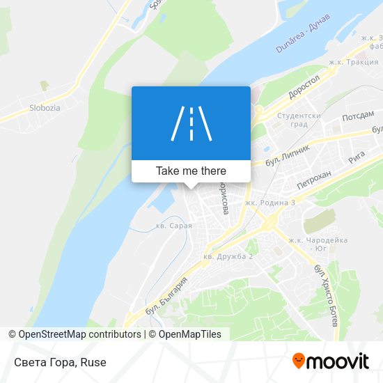 Света Гора map