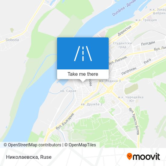 Николаевска map